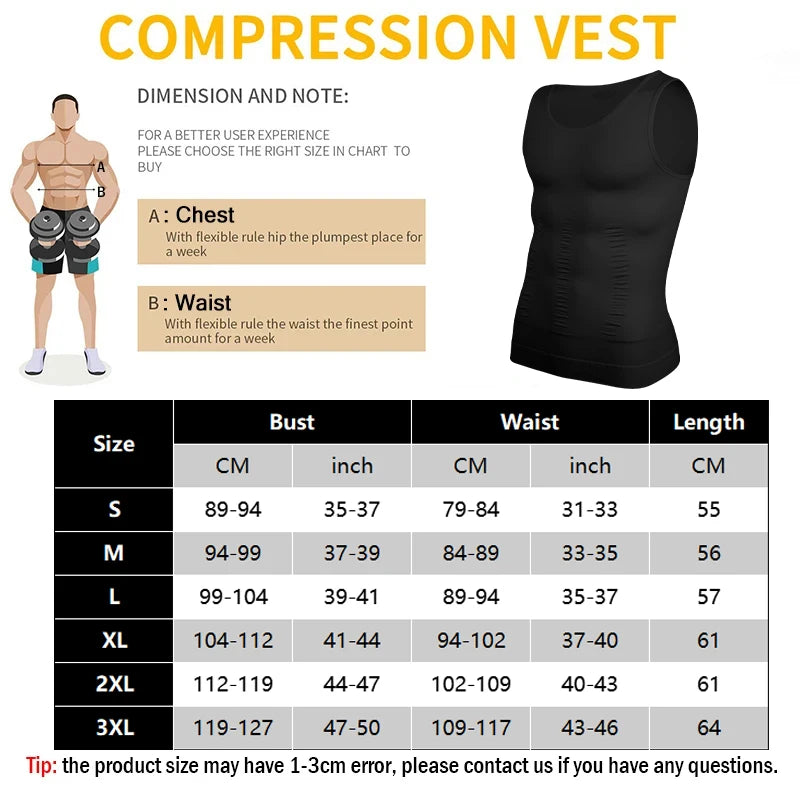 Men’s Slimming Shaper Vest